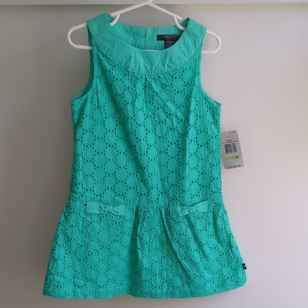 Nautica Kids Turquoise Dress
